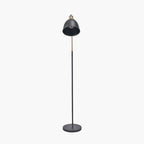 Black and Gold Task Floor Lamp