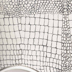 Antique Silver Metal Round Wall Mirror