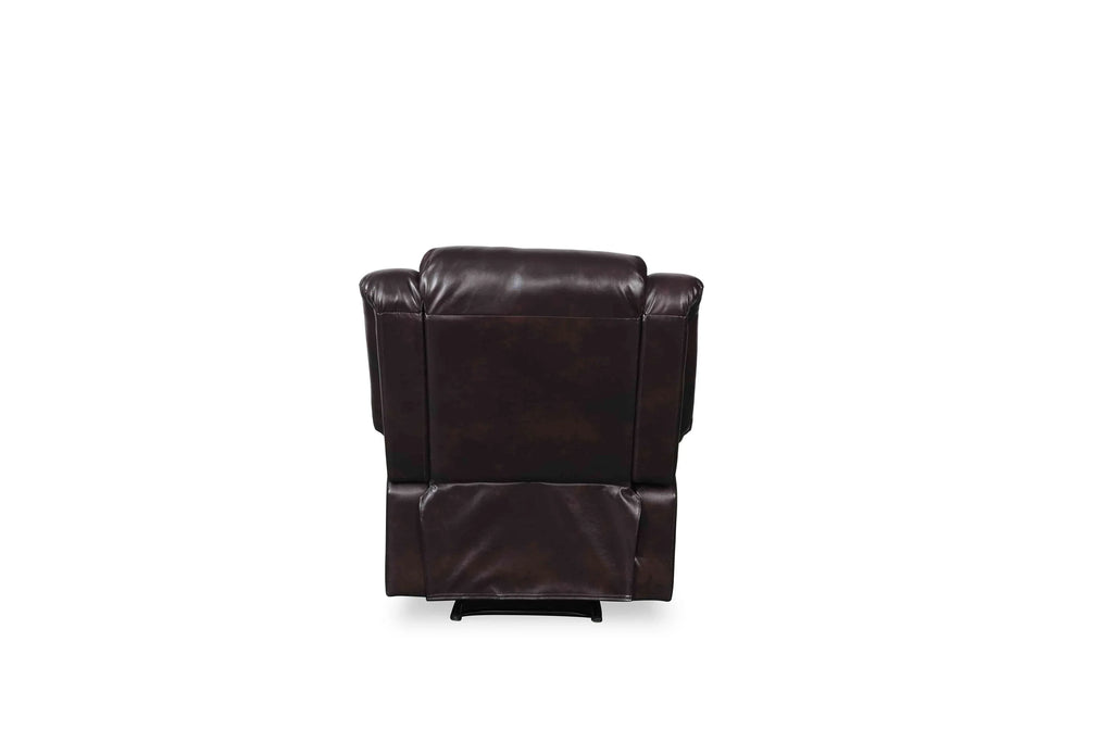 Manual Recliner Sofa Brown Armchair