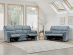 3 Seater Fabric Manual Reclining Sofa