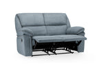 2 Seater Fabric Manual Reclining Sofa