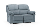 2 Seater Fabric Manual Reclining Sofa