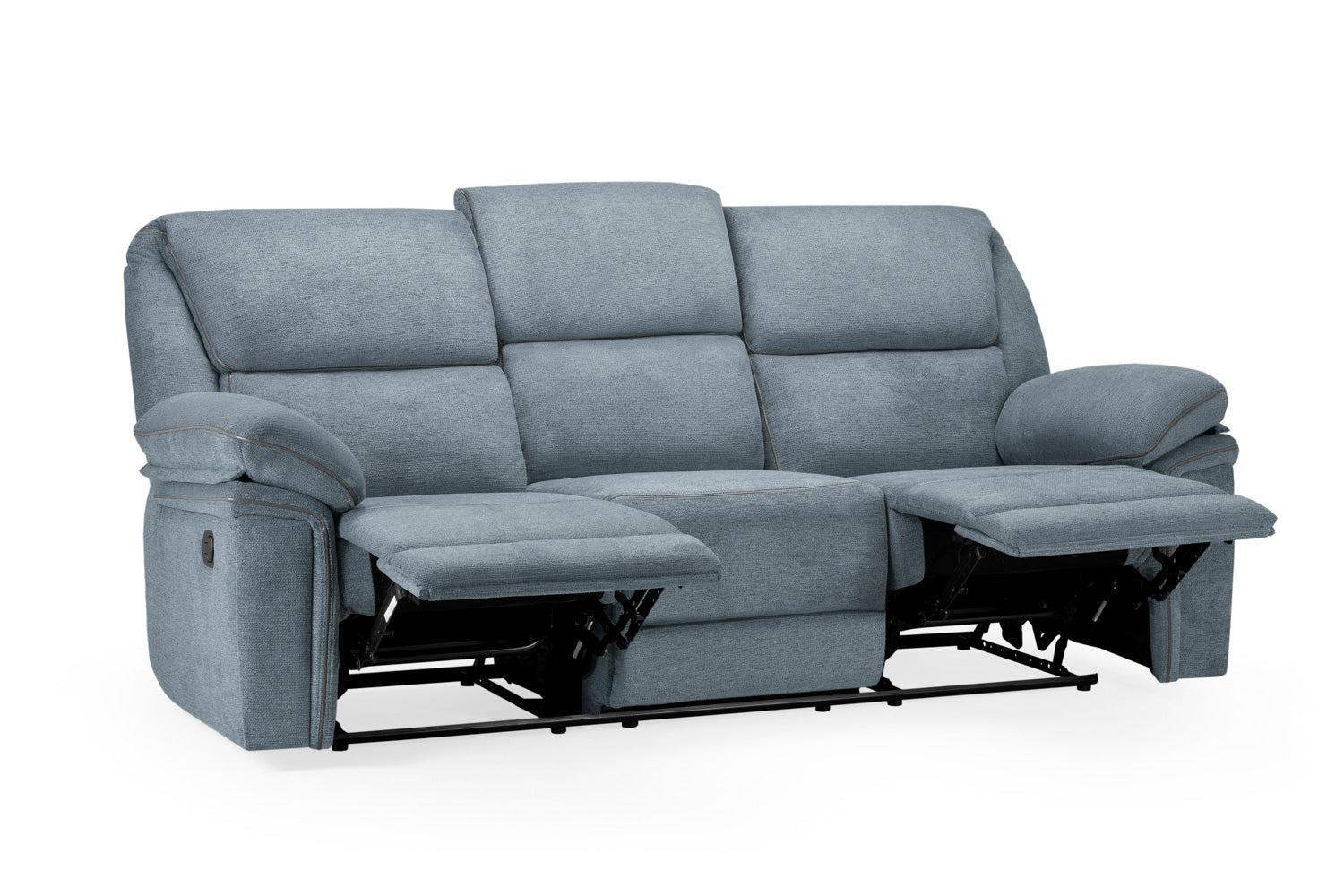 Elio 3 Seater Fabric Manual Reclining Sofa