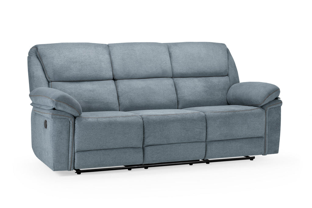 Elio 3 Seater Fabric Manual Reclining Sofa