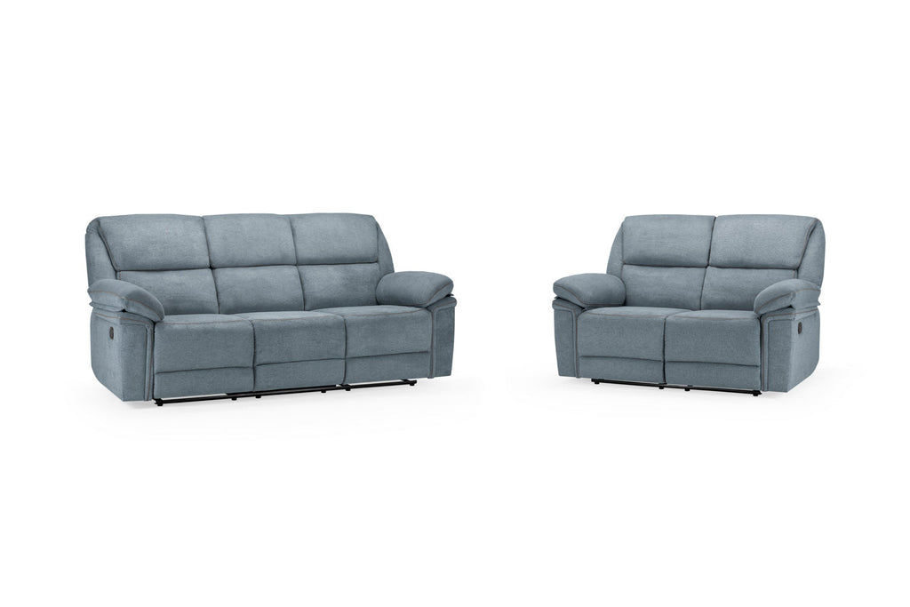 Elio 2 Seater Fabric Manual Reclining Sofa