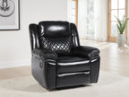 Recliner Sofa Black Armchair