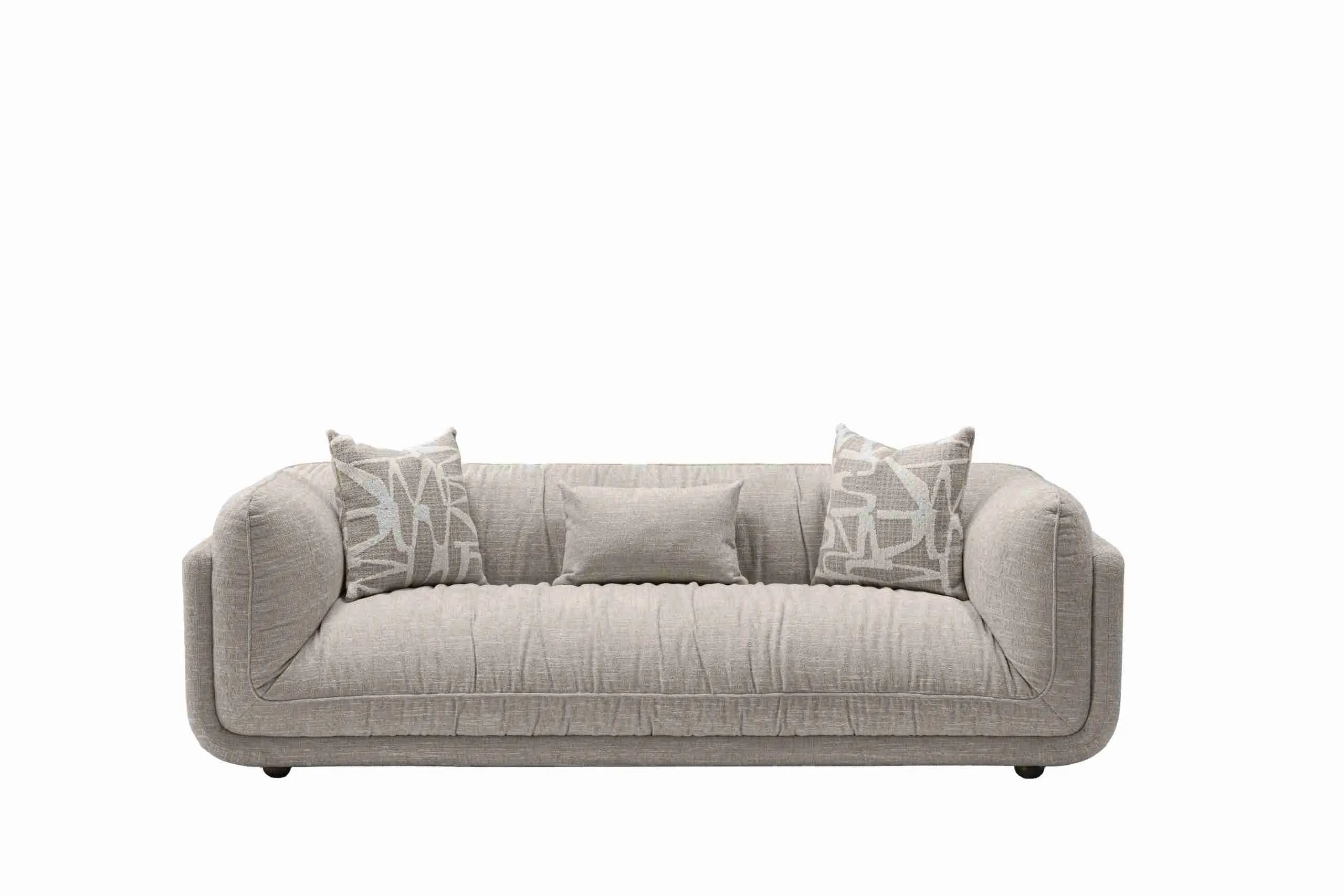 Oxford Sofa 3 Seater in Cream