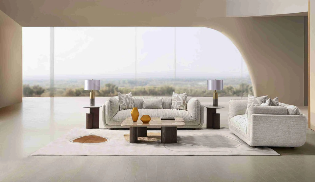 Oxford Sofa 2 Seater in Cream