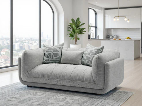 Oxford Sofa 2 Seater in Grey
