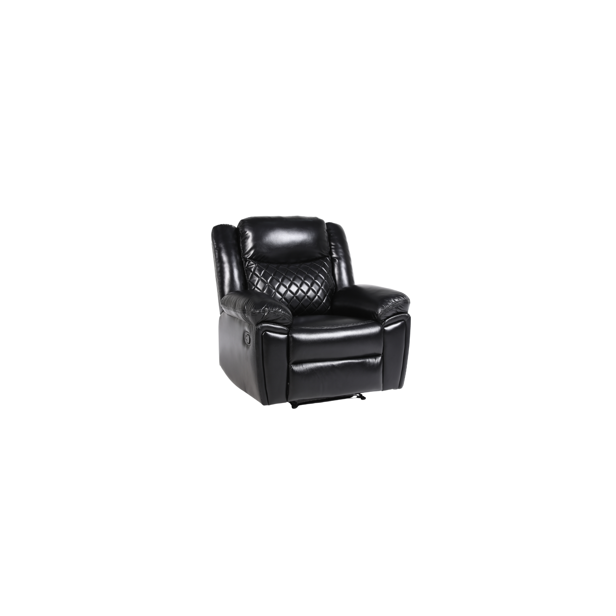 Myra Recliner Sofa Black Armchair