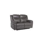 Recliner Sofa Grey 2 Seater