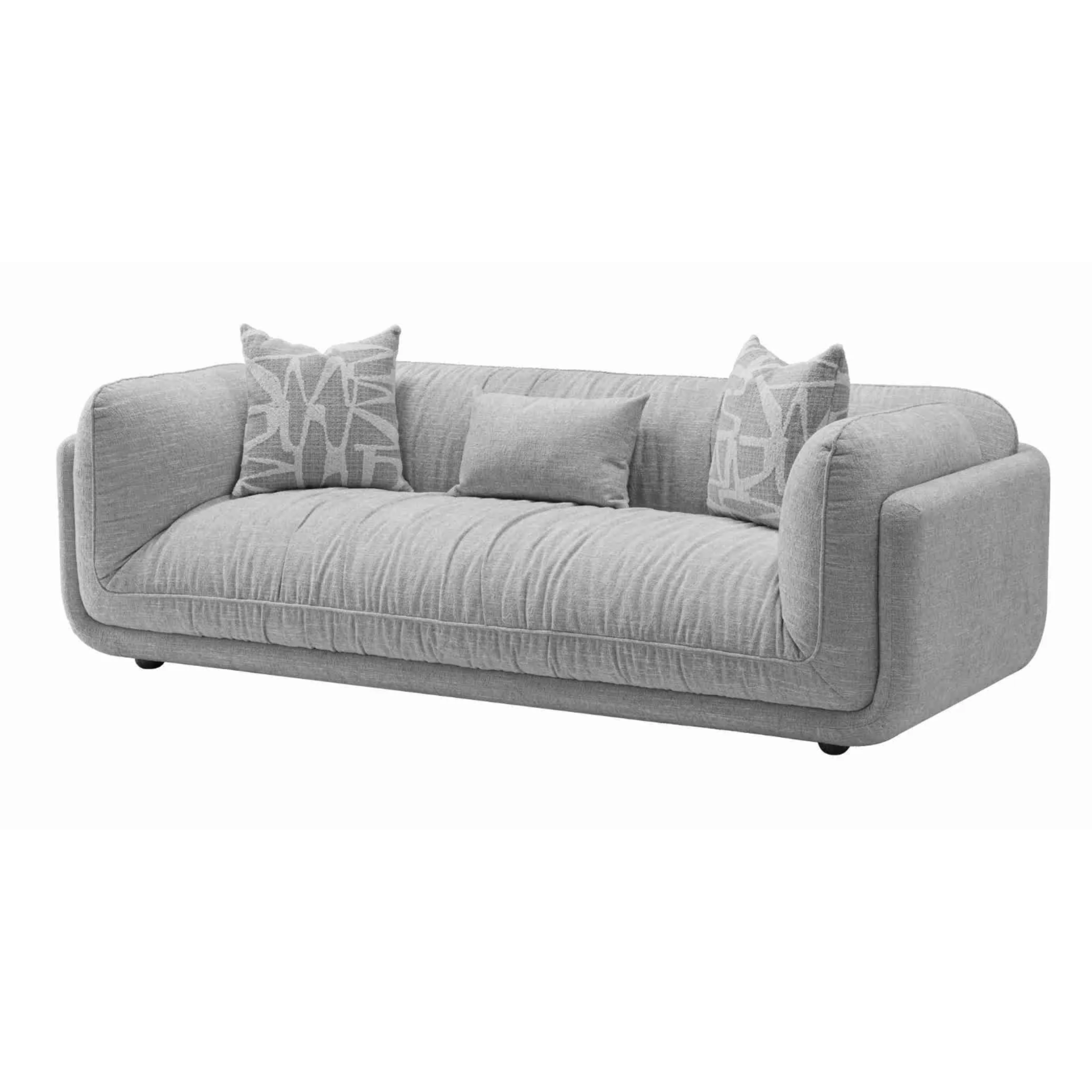 Oxford Sofa 3 Seater Grey