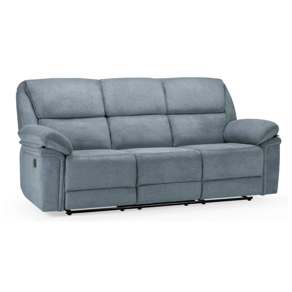 Elio 3 Seater Fabric Manual Reclining Sofa