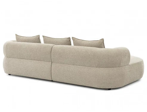 Ferro Beige Left Hand Corner Sofa