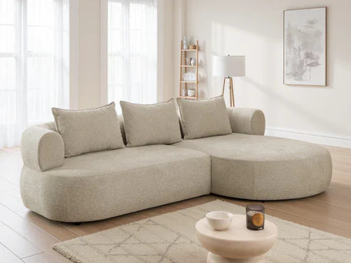Ferro Beige Right Hand Corner Sofa