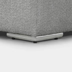 Sofa Grey Boucle U Shape Corner