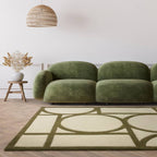 120x170cm Green Rug