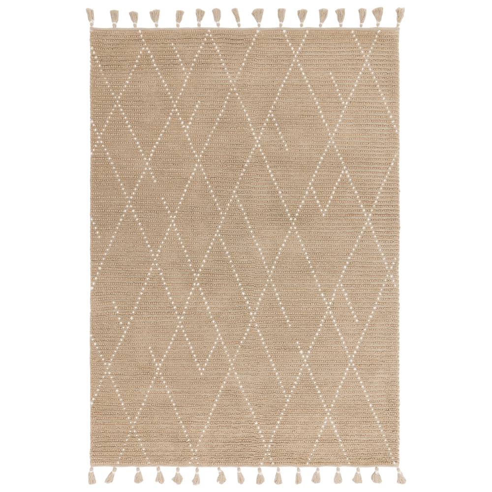 Nepal 160x230cm Sand/Cream Linear Rug Rug